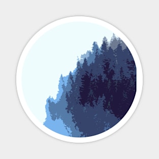 Abstract Forest Magnet